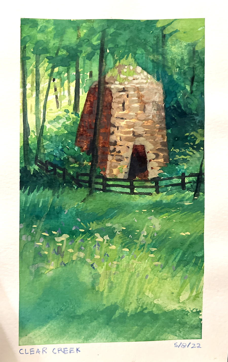 Clear Creek Furnace Ruins